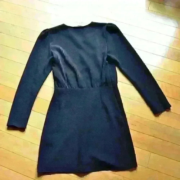 VANESSA BRUNO Nehila wrap-effect cloqué mini dress Size 34 US XS - Picture 10 of 11